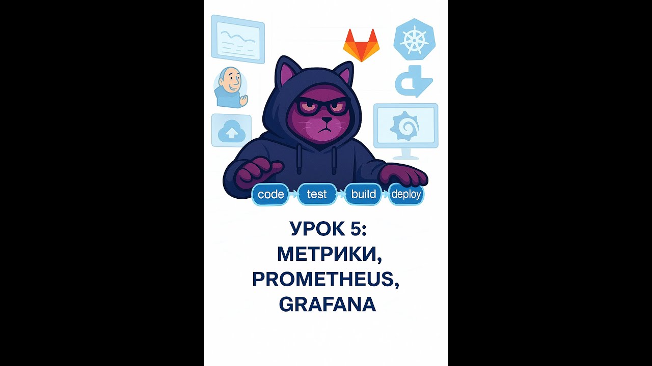 🚀 Пятое занятие по CI/CD | Метрики, Prometheus, Grafana