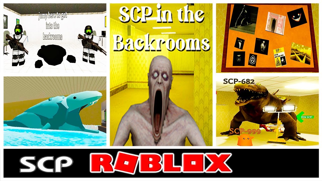SCP in the Backrooms Roblox