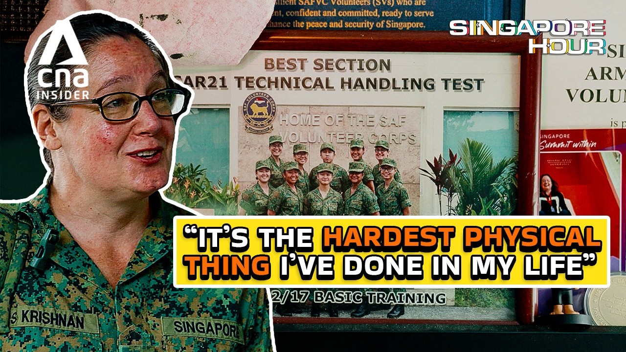 Why This 52-Year-Old Australian Volunteers With The Singapore Army | Singapore Hour