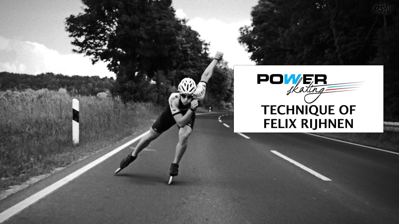 Felix Rijhnen Double Push skate technique - Powerskating 12