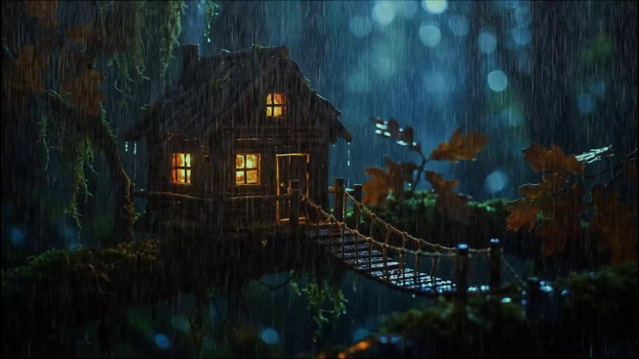 This LIVE Rainstorm Will Melt Your Stress Away 🌧️