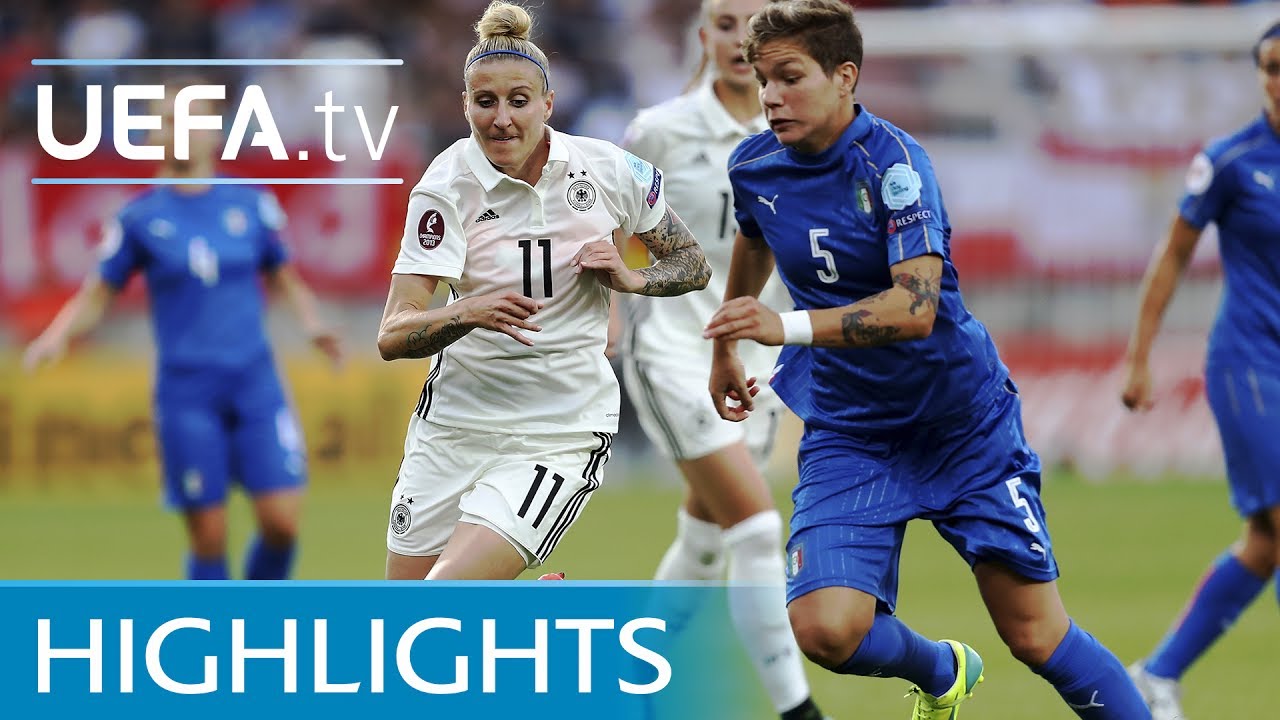 Women's EURO highlights: Germany 2-1 Italy