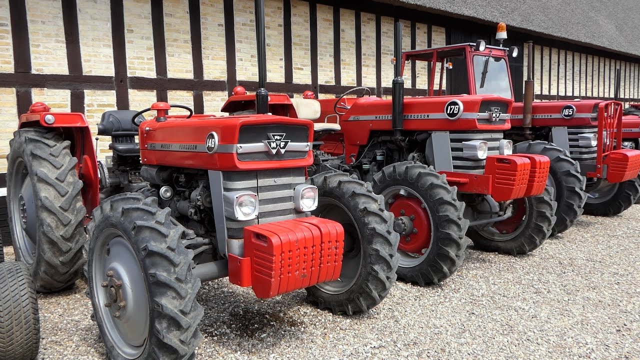 Massey Ferguson 148, 165 & 178 - 4WD | On Display at Ferguson Days 2022