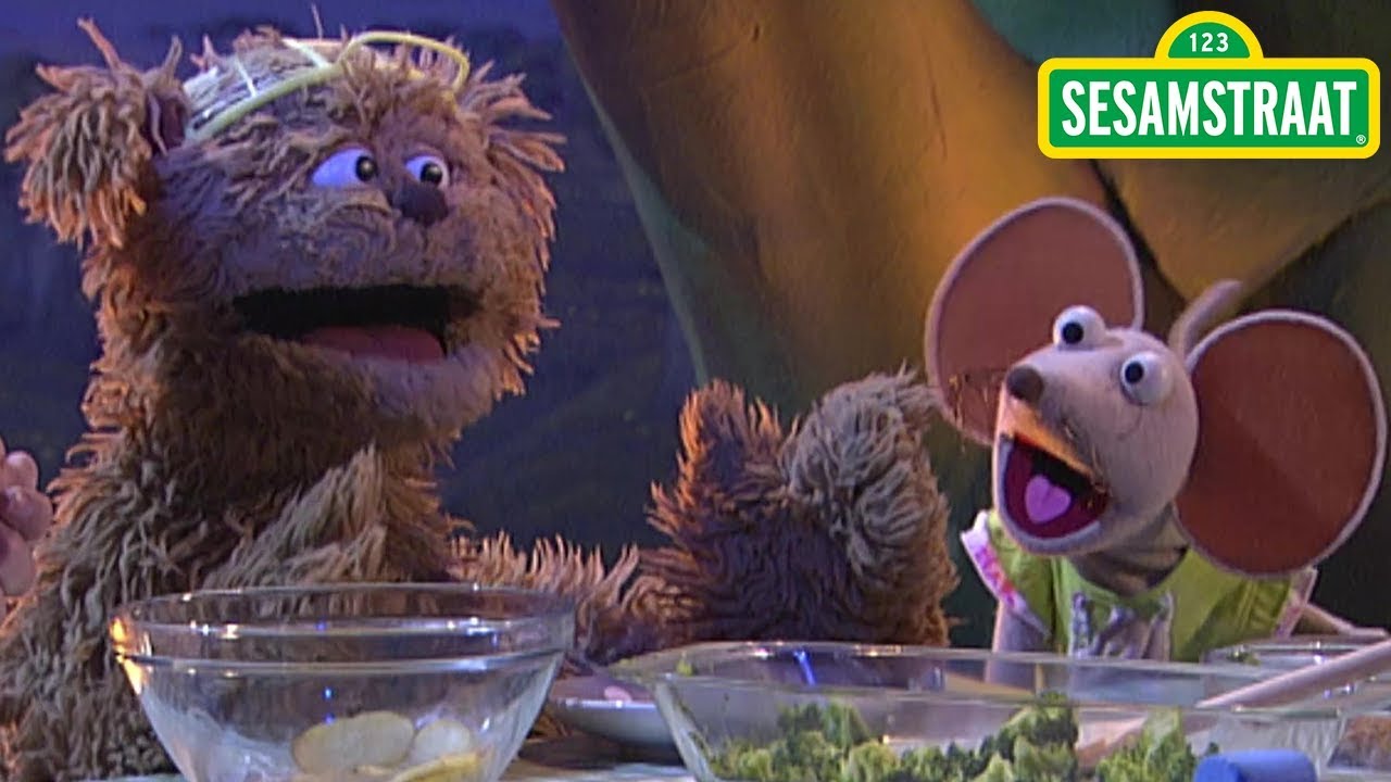 Broccolikoekjes - Ieniemienie, Tommie, Purk & Arjan - Sesamstraat