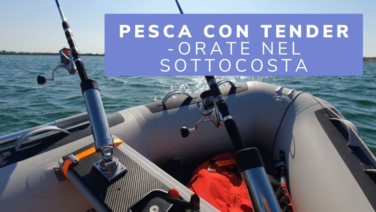 PESCA DAL TENDER, ORATE NEL SOTTOCOSTA