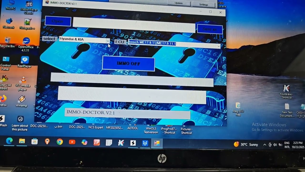 الغاء حماية عقل هيونداي كيا Immo off Kia hyundai ME17.9.11.1 bcmmaster