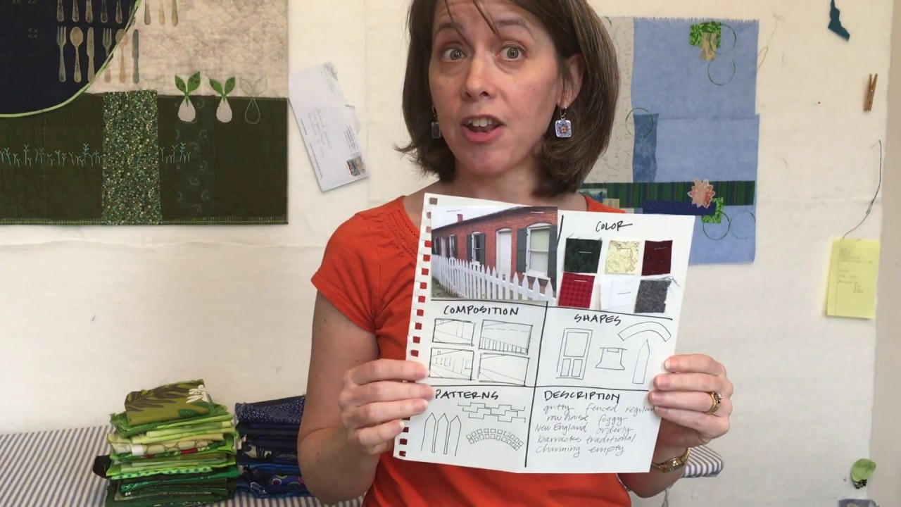 Art Quilt Collage -- Inside Scoop: See What Happens Exercises