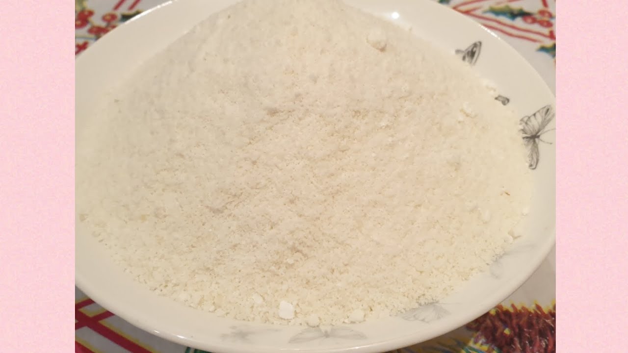 How to Make Rice Flour at Home | Chawal Ka Ataa .