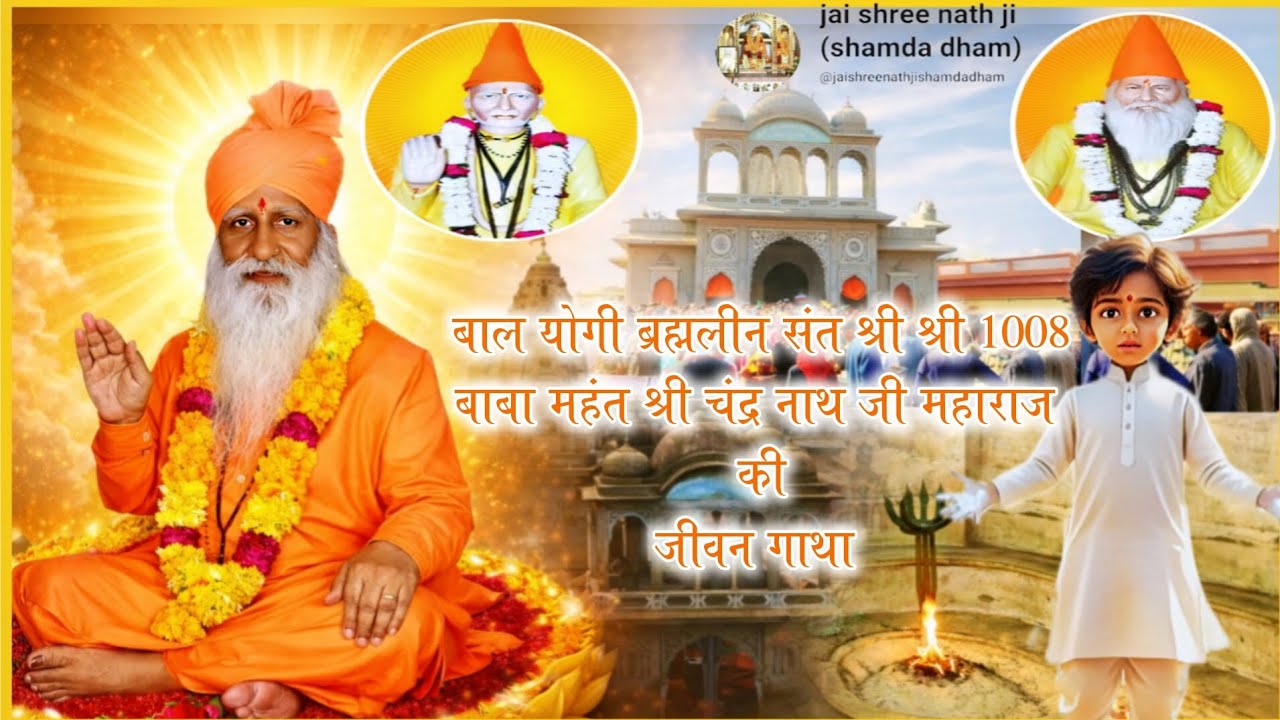 बाबा श्री चंद्रनाथ जी महाराज की  जीवन गाथा।बाल योगी से महंत तक।Baba ChandraNathJi Maharaj Life Story