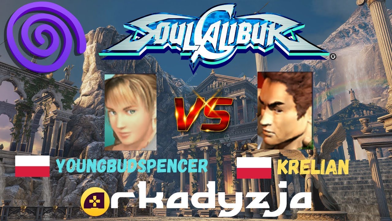 Soul Calibur 1 Online - [PL] youngbudspencer vs [PL] Krelian - FT10 -Arkadyzja (Flycast Dojo)