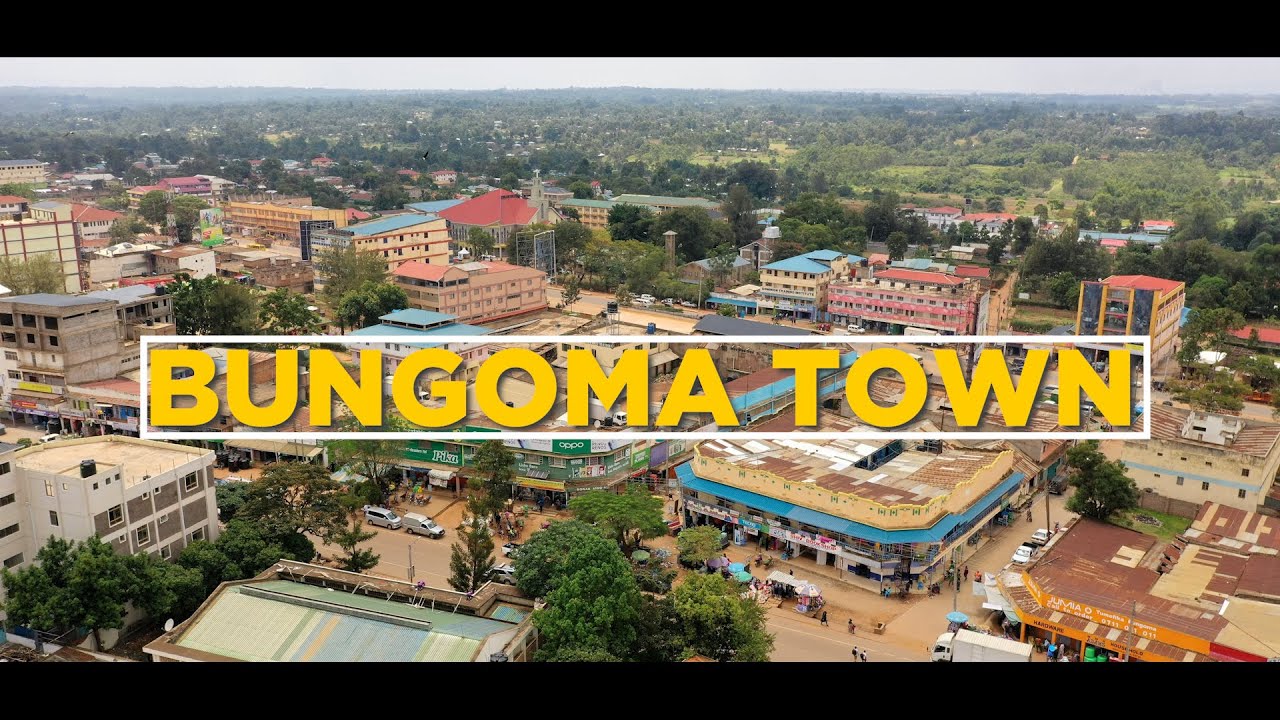 BUNGOMA TOWN | DRONE SHOTS 2022