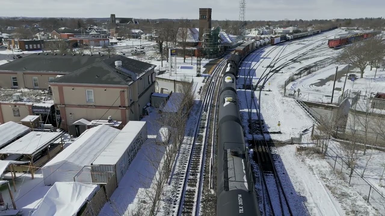 RAILREEL Heavy Haulers CN 425 CN 148 CN 397 Brantford & Woodstock Ontario Feb 23 2026