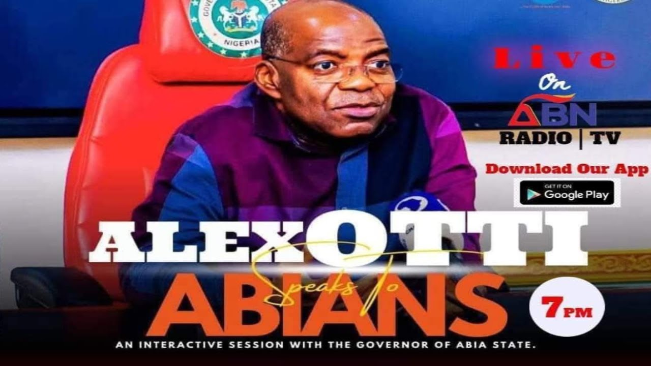 GOVERNOR ALEX OTTI SPEAKS TO ABANS | December Edition 2025