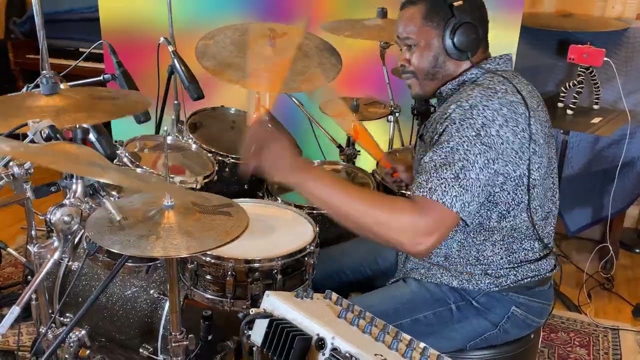 Dana Hawkins takes drum solo over “Forgive”