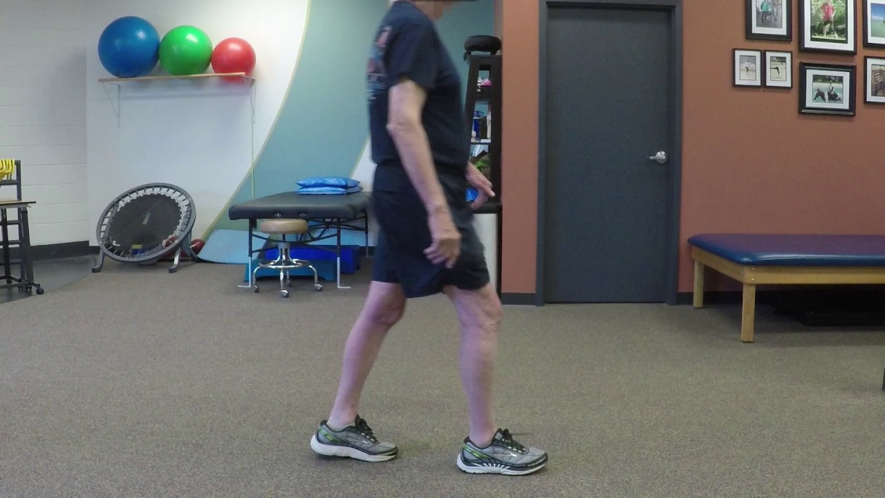 Chronic CVA Gait Example | Lateral View Only