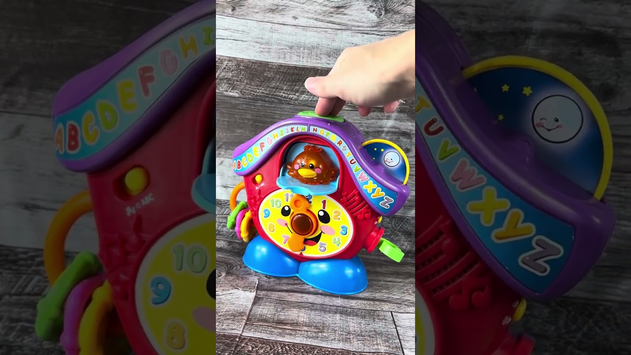 Fisher Price Laugh & Learn PEEK-A-BOO CUCKOO Clock