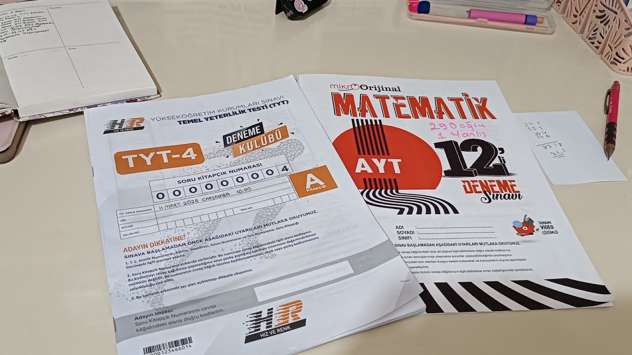 YKS'YE SON 100 GÜN! Verimsiz günler de vardır👍🏻#yks #yks2026 