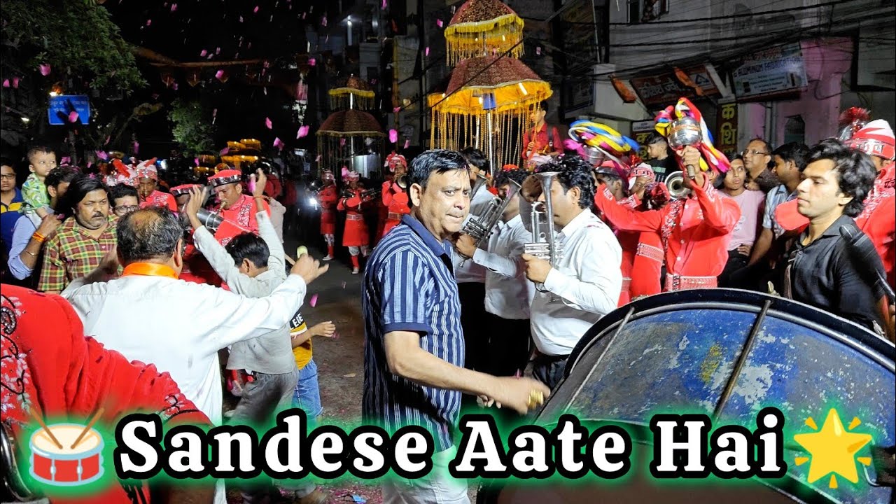 Sandese Aate Hai 🌟 4K Shri Punjab Band DELHI 👑 Hanuman Jayanti 2024