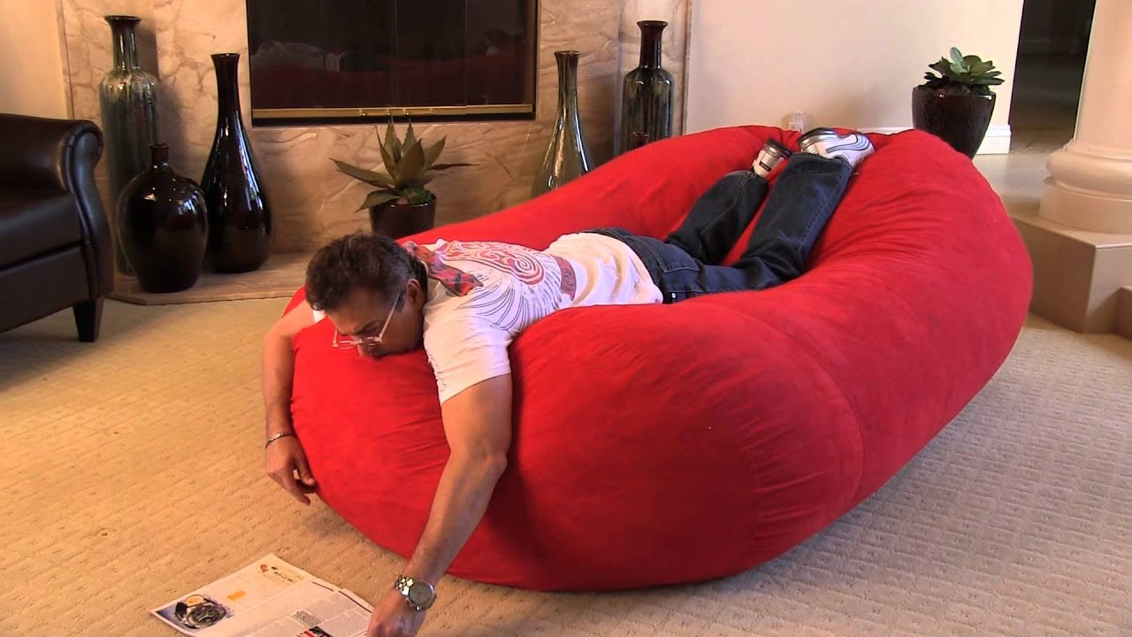 The Larson 8 foot Bean Bag Bed