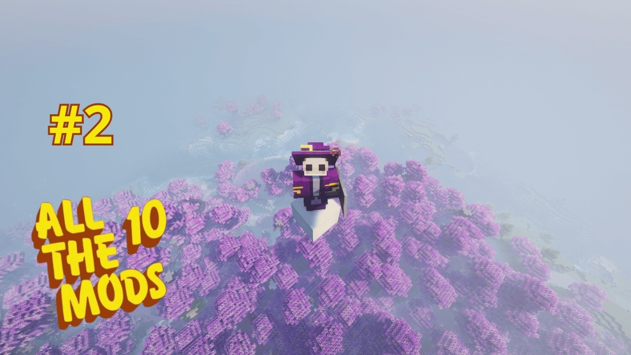 EL MEJOR bioma para la base! - Mineccraft ATM10 #2