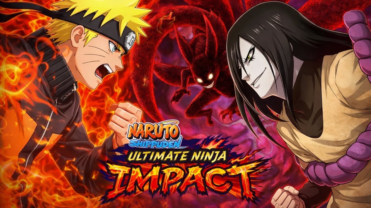 Naruto 4 tails mode vs orochimaru//Naruto Shippuden ultimate ninja impact #viralvideo 