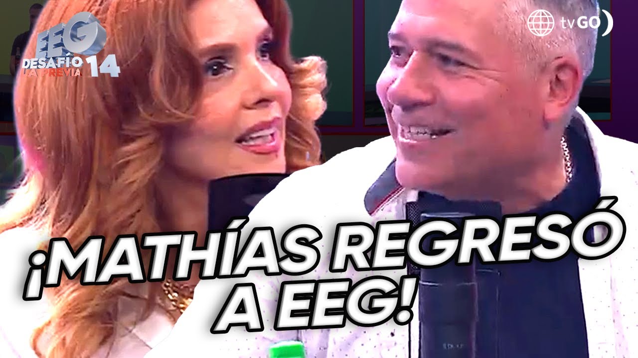 EEG Desaf&iacute;o 14: La Previa: Math&iacute;as Brivio is the host of Esto es Guerra 2026 (TODAY)