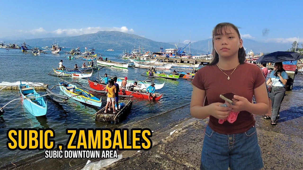Walking in SUBIC , Zambales | Subic Market & Downtown Area Walking Tour.PHILIPPINES[4K]