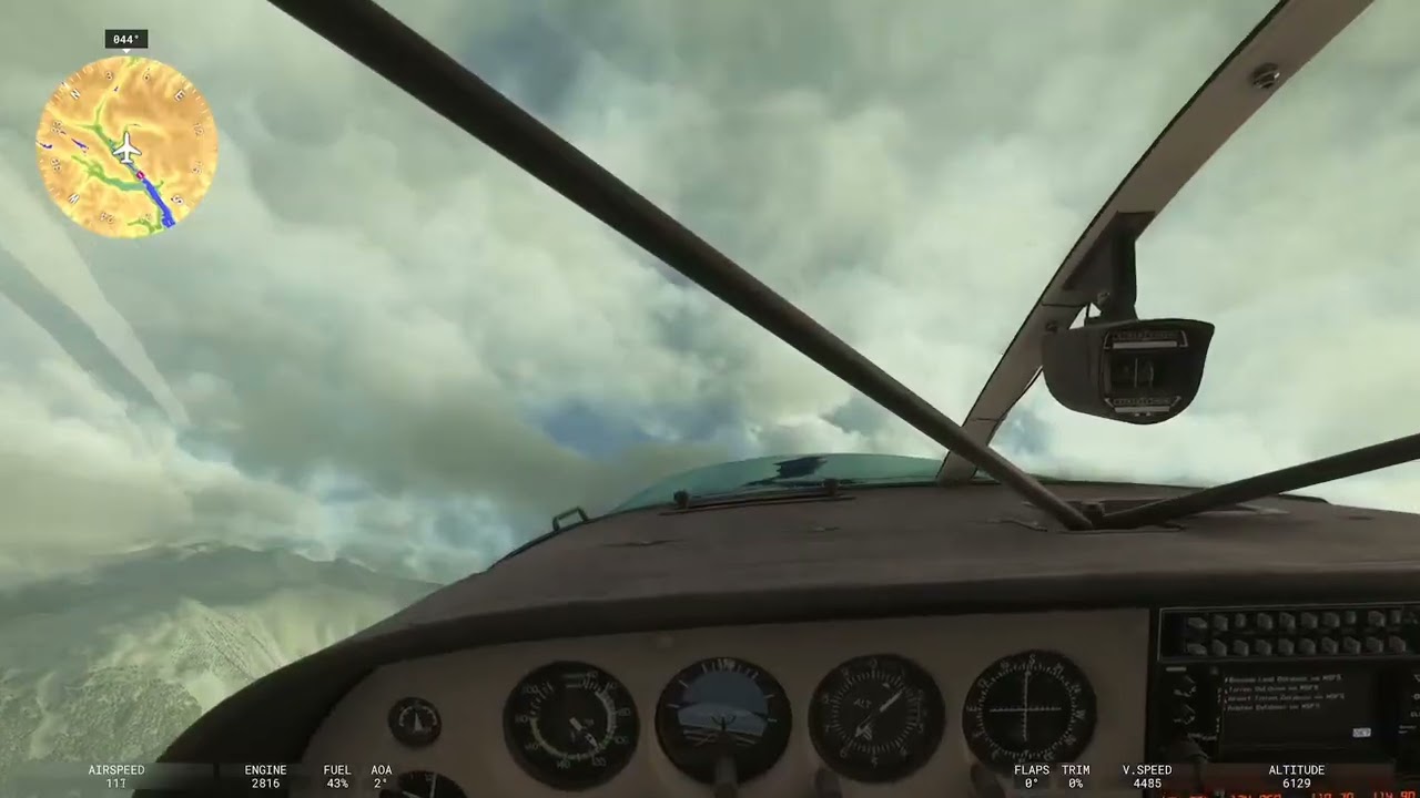 Montagne Alaska flight simulator 2024