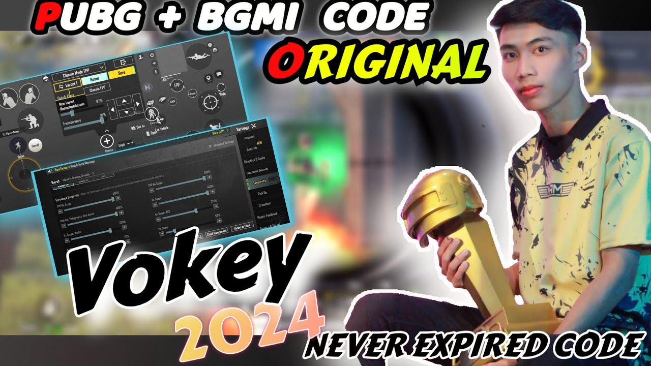 UPDATE 2024 | VOKEY SENSITIVITY | VOKEY SENSITIVITY CODE | VOKEY CONTROL CODE | VOKEY LAYOUT CODD
