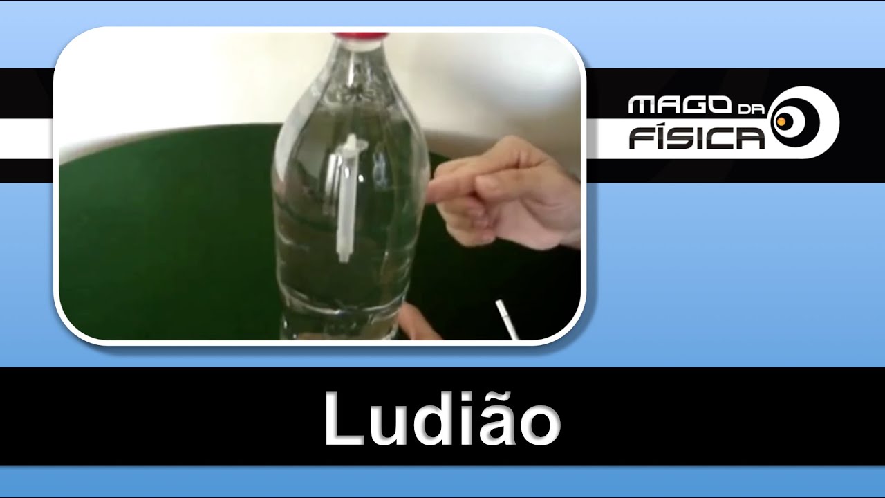 Mago da Física - Ludião (Princípio de Pascal)