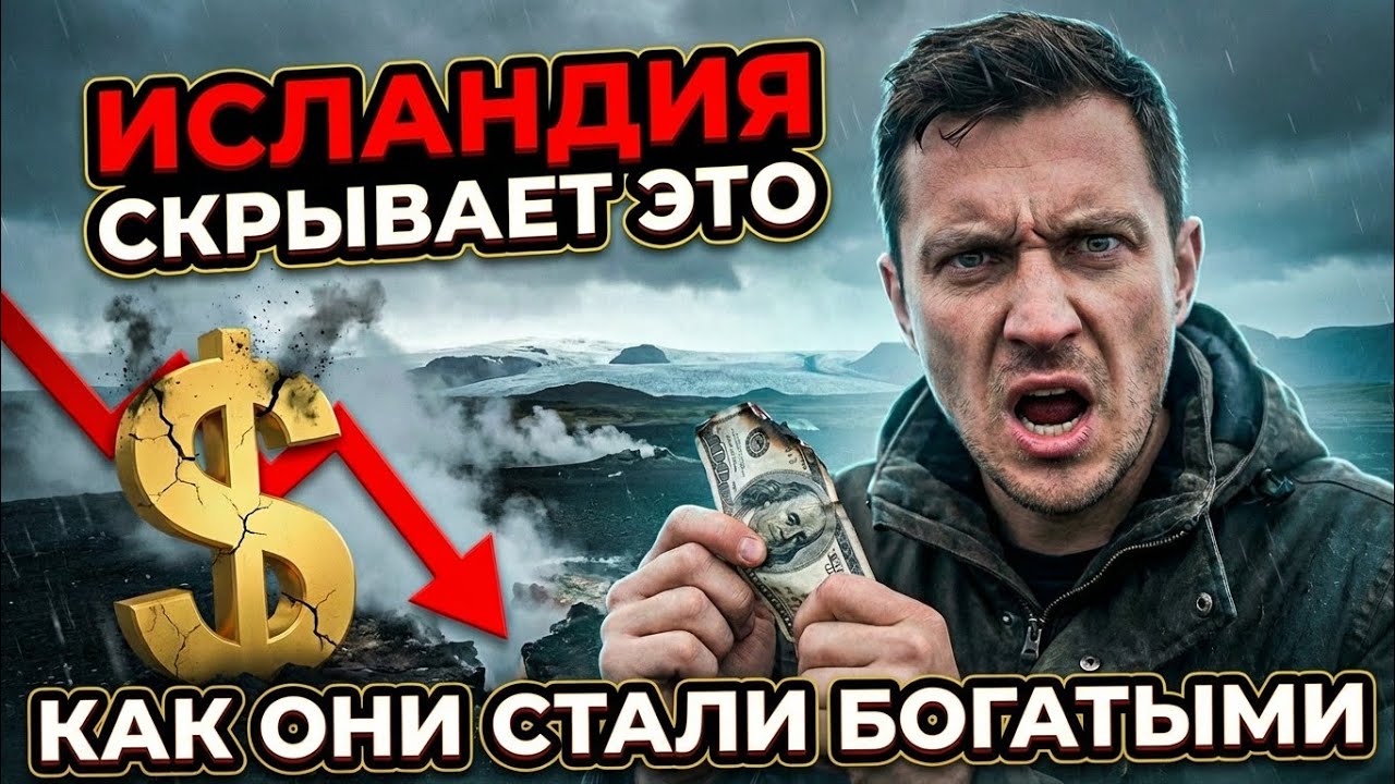 Что скрывает Исландия? Как остров без ресурсов стал одной из богатейших стран мира?