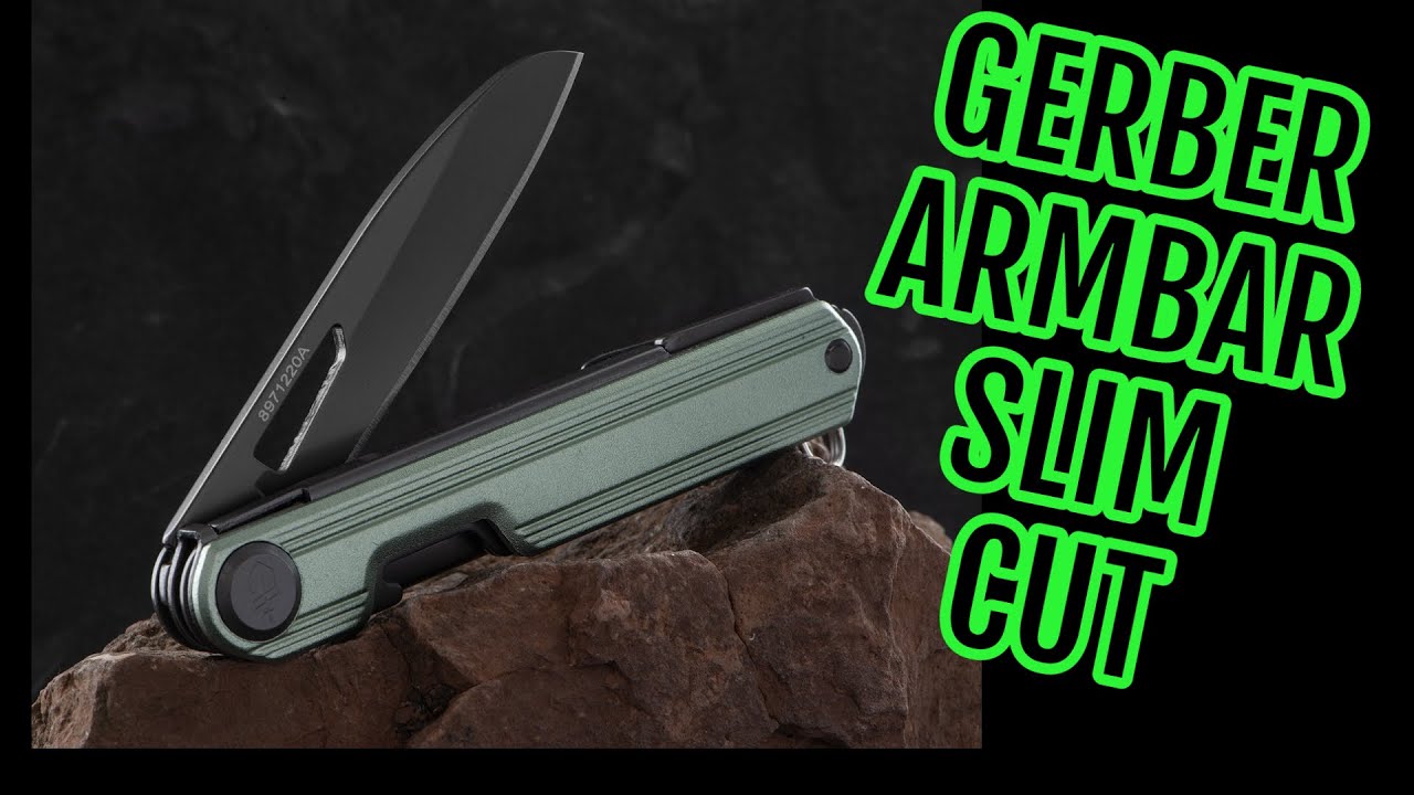 EDC update from Gerber Armbar Slim Cut- 3 compact and functional tools in 1