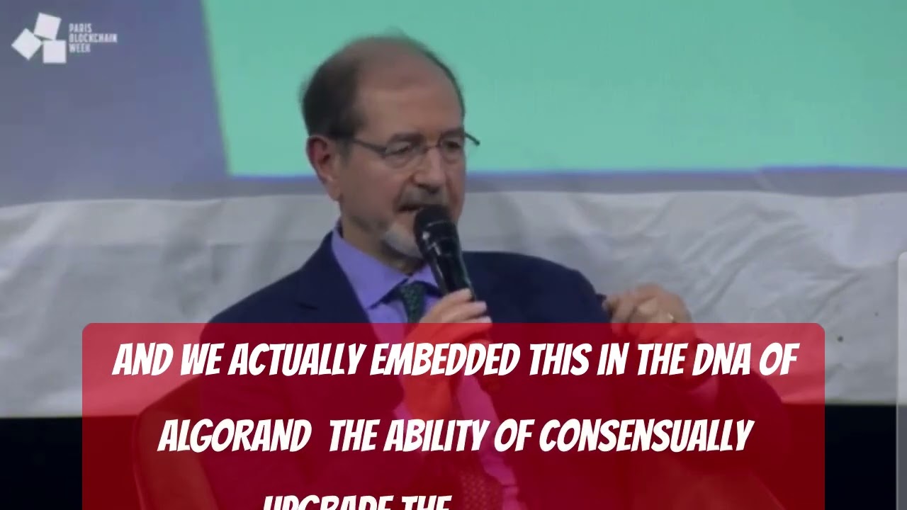 SILVIO MICALI (ALGORAND FOUNDER) EXPLAINS CRYPTO ADOPTION