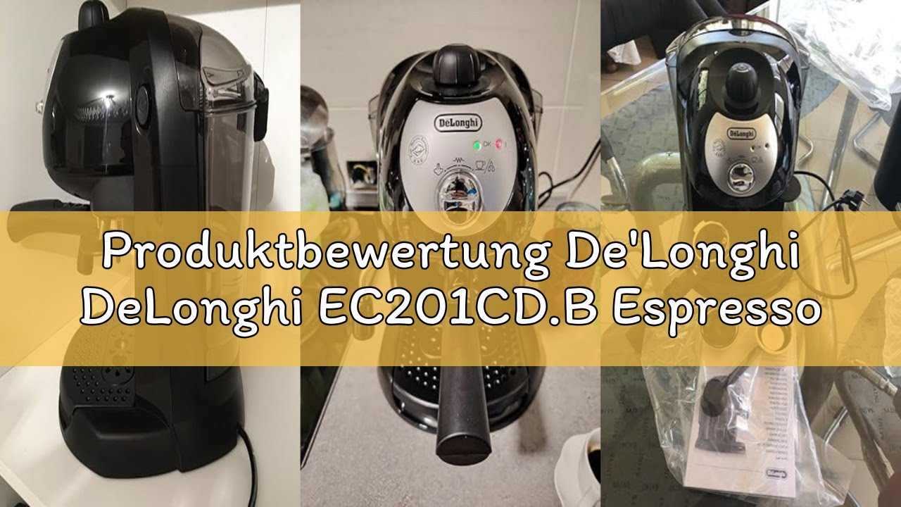 Produktbewertung De'Longhi DeLonghi EC201CD.B Espresso