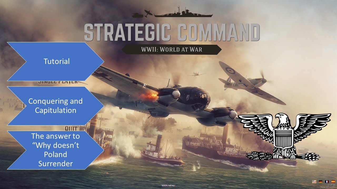 Strategic Command WW2   Conquering and Capitulation for Beginners   Tutorial