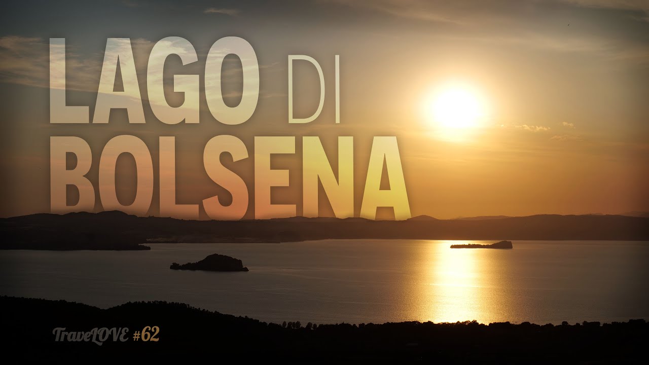 LAGO DI BOLSENA ☀️ WOK&Oacute;Ł WULKANICZNEGO JEZIORA 🌋