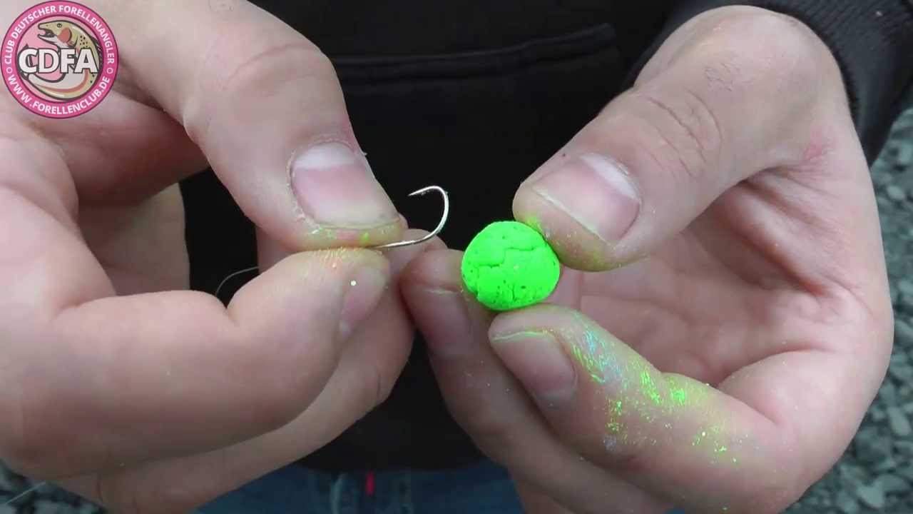 3 Teigpropeller fürs Forellenangeln
