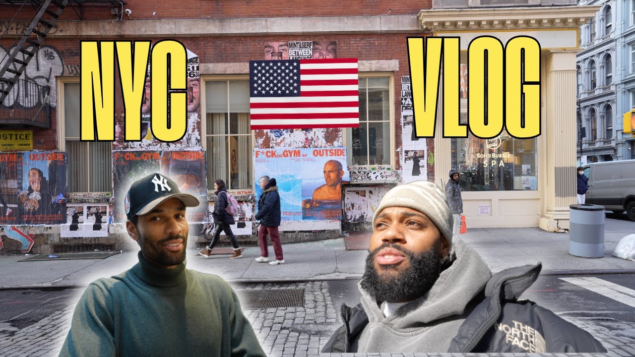 24 Hours in NYC | Cultural Comparison Between New York and London