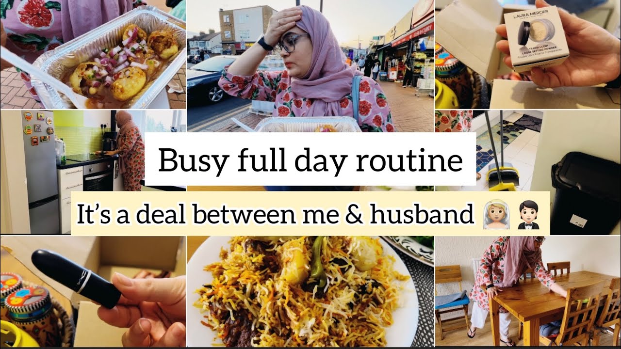 Busy weekend routine | Husband and I both are happy now 😊