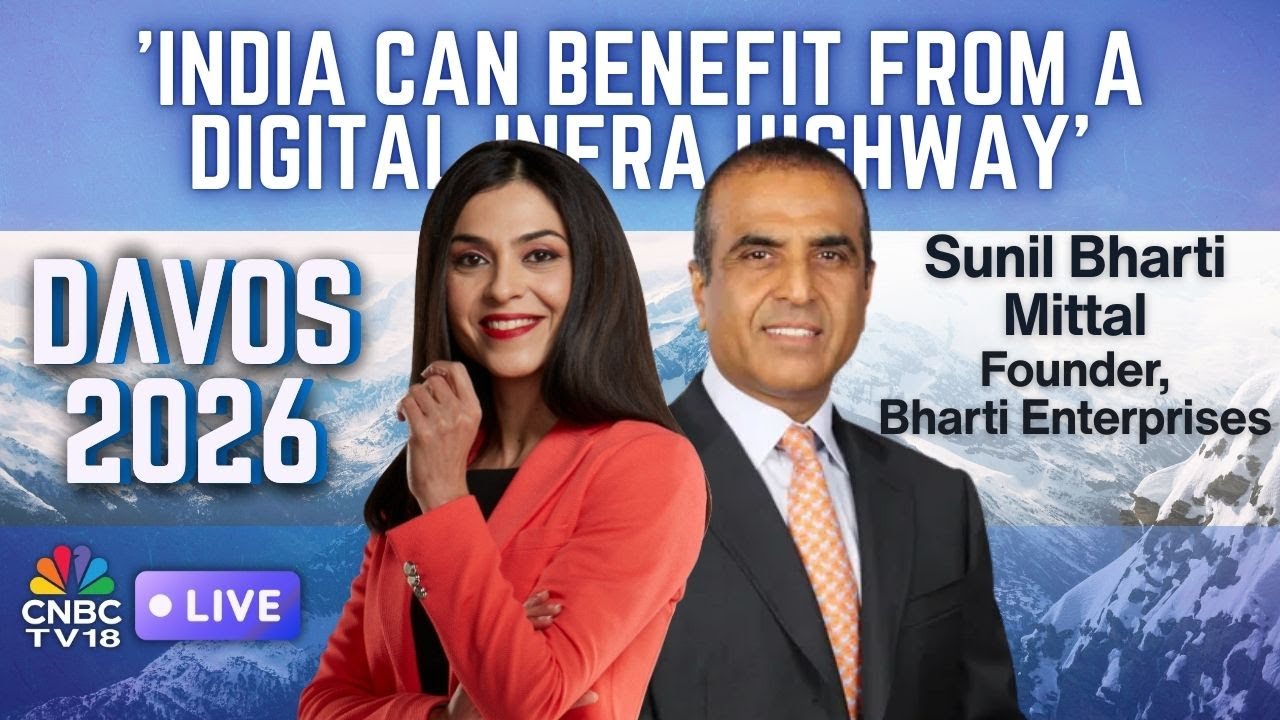 Davos 2026 WEF LIVE | India's Expanding Role In Global Economy | Sunil Bharti Mittal | Airtel