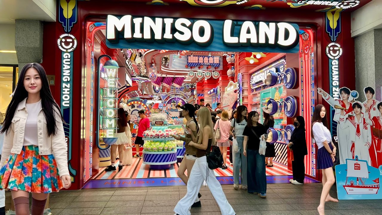 🇨🇳 Miniso Land Walk Tour, Guangzhou China 2025