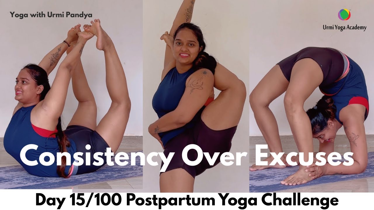 Day 15 Highlights | Consistency Over Excuses| Yoga Challenge with Urmi Pandya 