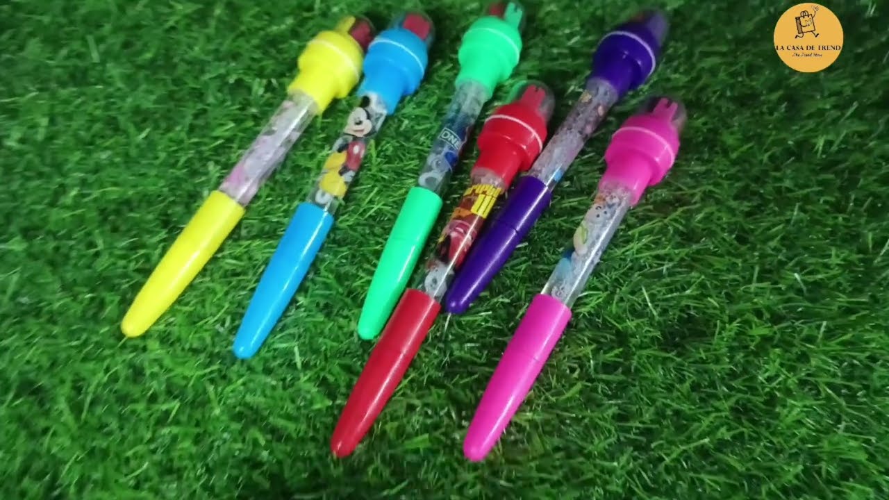 5 in 1 Bubble Pen | 5 in 1 Multifunctional Bubble Roller Stamp | Unboxing Video | 5 in 1 ball pen 🔥🔥