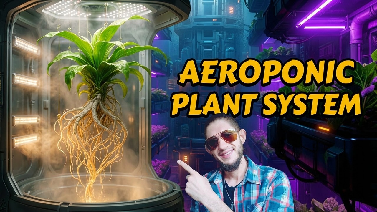 Growing Food Without Soil | Aeroponics | 90% Less Water Hydroponics - Aeroponics