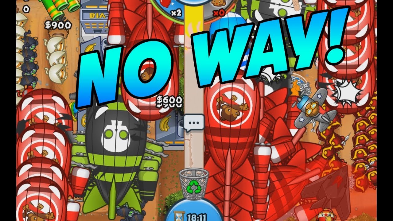 NO WAY DID IT END THAT WAY - Bloons TD Battles Late Game