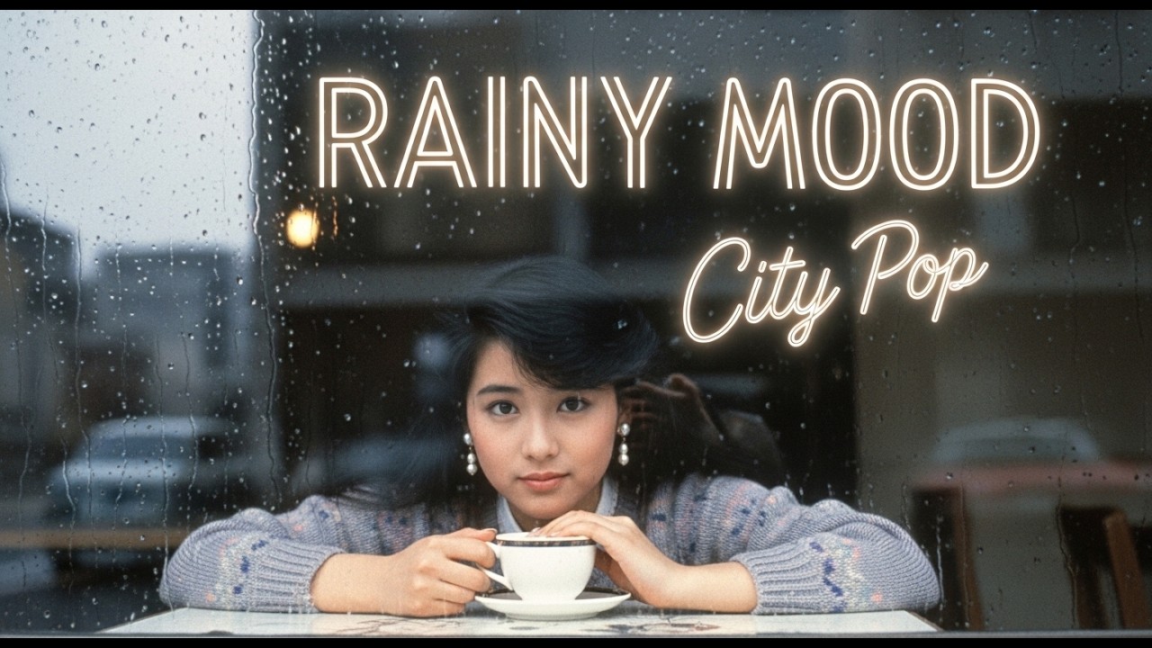 City Pop Rainy Night Mood - Neon Rain Drive (1 Hour Mix)