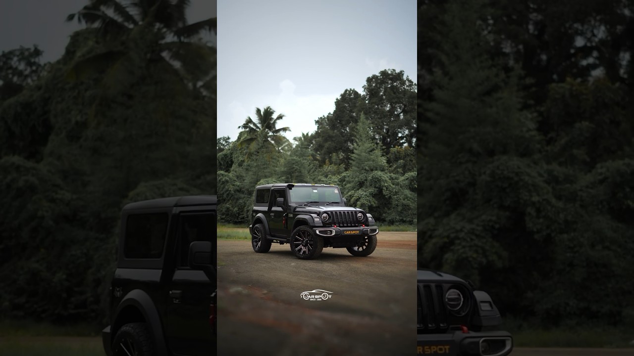 Fully customised Thar 2022 #kerala #modified #malayalam #automobile #thar #tharmodified #malappuram