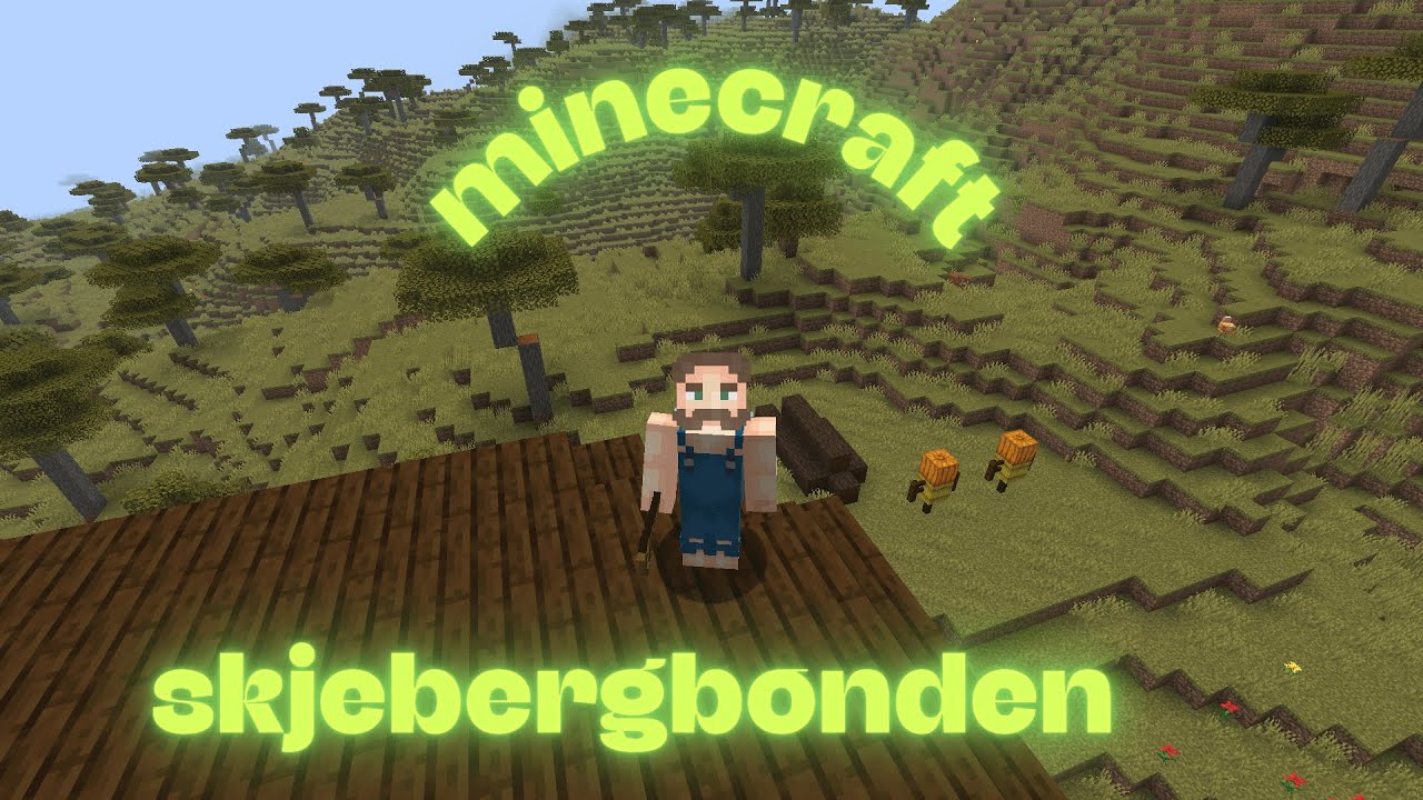 minverden 5. bygger og lager div. det er ikke noen form for klipping. du se det du får