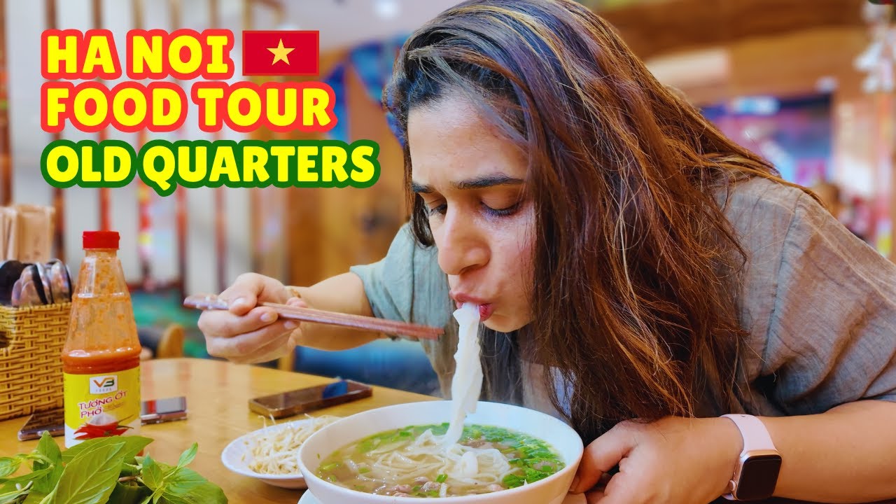 Hanoi Street Food Tour 🇻🇳 | Best Banh Mi, Egg Coffee & Salt Coffee in Old Quarter
