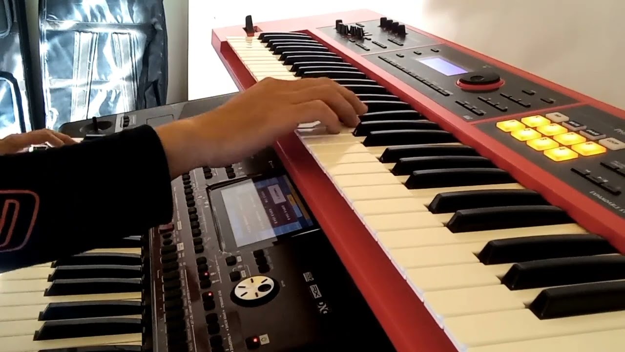 Tes Violin with controller Roland XPS30